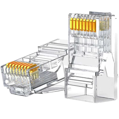 UGREEN 50961 Cat 6 Unshielded RJ45 Modular Plugs 10 Pack NW120 image