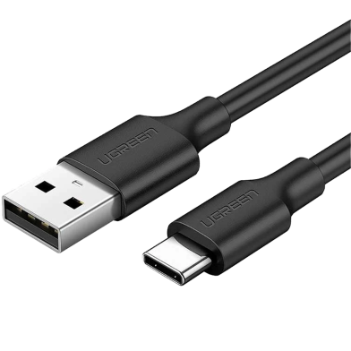 UGREEN 60118 USB-A 2.0 to USB-C Cable Nickel Plating 2m (Black) US287 image