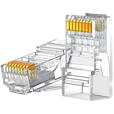 UGREEN 60558 Cat 6 Unshielded RJ45 Modular Plugs 100-Pack NW120 image