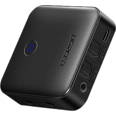 UGREEN 70158 Bluetooth Transmitter Receiver Aptx HD 5 (LY) (3.5 Plus Optical Fiber) CM144 image