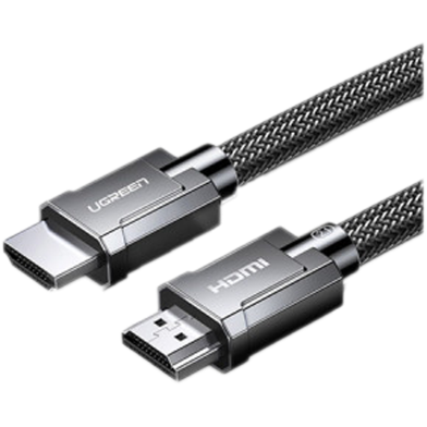 UGREEN 70319 8K HDMI M/M Round Cable with Braided 1m (Gray) HD135 image