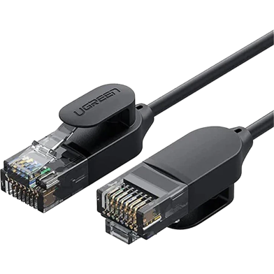 UGREEN 70332 CAT 6A Pure Copper Ethernet Cable OD2.8 1m (Black) NW122 image