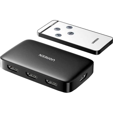 UGREEN 80125 HDMI Switcher 3 In 1 Out 4K 30HZ CM332 image