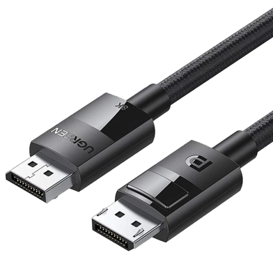 UGREEN 80393 DP 1.4 Male to Male Plastic Case Braided Cable 3m DP114 image