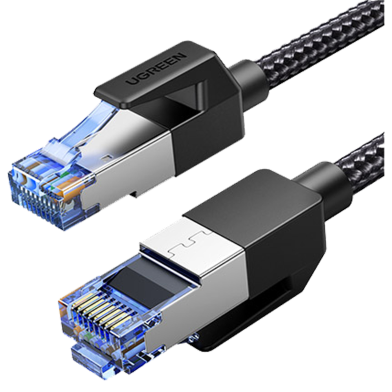 UGREEN 80433 CAT8 Shielded Round Braided Cable Modular Plugs 5m NW153 image