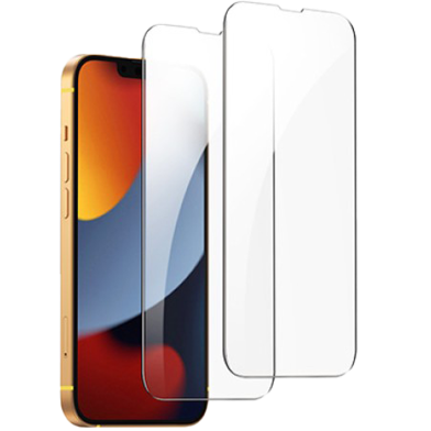 UGREEN 80967 Full Coverage HD Screen Protector with Installation Frame for iPhone 14/13/13 Pro (2-Pack) SP194 image