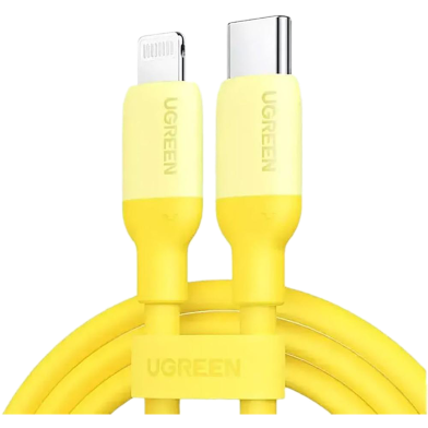 UGREEN 90226 USB-C to Lightning Cable 1m (Yellow) image