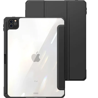 UGREEN 90352 Classy Transparent Protective Case with Pencil Holder for iPad Pro 11-inch 2021 (Black) (LY) LP565 image