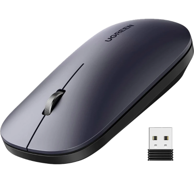 UGREEN 90372 Portable Wireless Mouse (Black) MU001 image