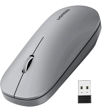 UGREEN 90373 Portable Wireless Mouse (Gray) MU001 image