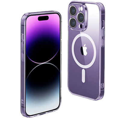 UGREEN 90937 Classy Transparent Magnetic Protective Case for iPhone 14 Pro Max ( Transparent) LP644 image