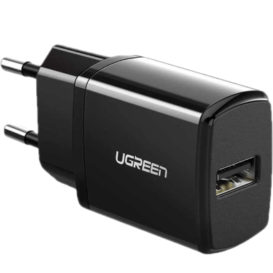 UGREEN ED011(50459) USB Wall Charger (Black) image