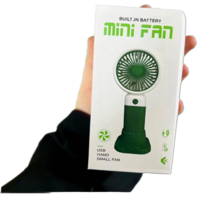 USB Rechargeable Mini Hand Fan – Portable Small Fan for Travel, Office image