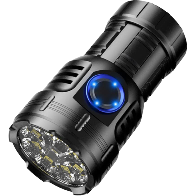 USB Rechargeable Mini LED Flashlight – 800LM, 8 Modes, COB LED, Magnet image