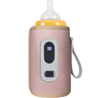USB Portable Bottle Warmer – 3-Speed Outdoor Milk Heater with Constant Temperature Insulation Bag – 1pcs (Any Color) image