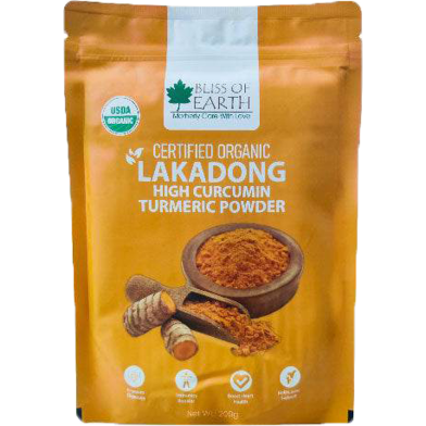 USDA Organic Lakadong Turmeric 200 gm image