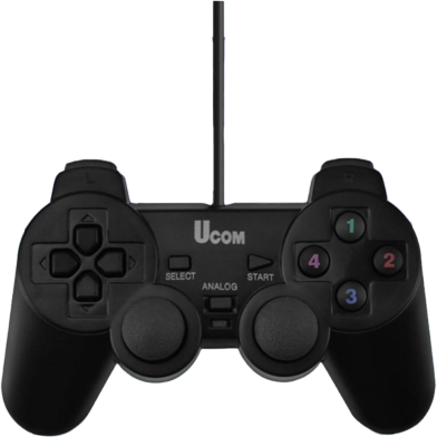 Ucom PC Vibration Joypad Game Pad Controller For PC Laptop Mobile Not Supported image