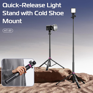 ULANZI MT 89 uzatılabilir Tripod alüminyum 82 taşınabilir ayarlanabilir işık st