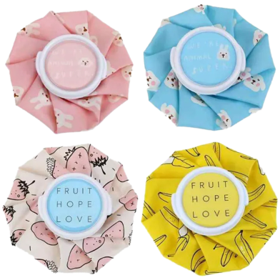 Ultimate Reusable Ice Bag For Aches Pains Fever And Migraines Multicolor 1 Pcs image