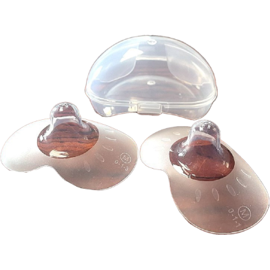 Ultra-Soft Silicone Nipple Shield 2 Pcs M-Size image