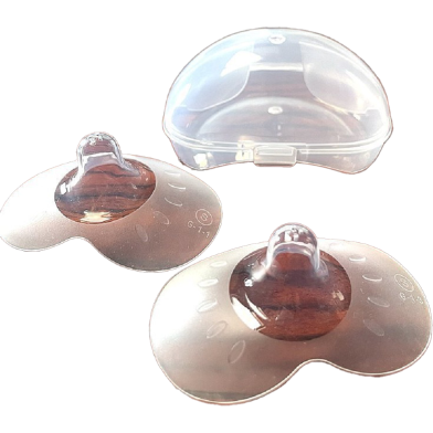 Ultra-Soft Silicone Nipple Shield 2 Pcs S-Size image