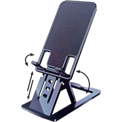 Ultra Thin Light Folding Plastic Tablet Phone Stand 6 Gear Adjustable image