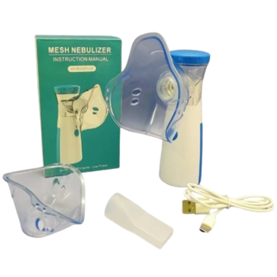 Ultrasonic Mesh Nebulizer W302 for Adult and Baby Mini Silent Steam Nasal Humidifier Inhaler Tools Nebulizer Asthma image