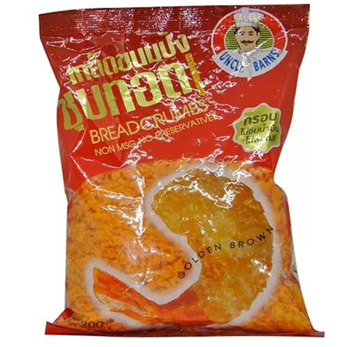 Uncle Barns Bread Crumbs White Yellow Orange image