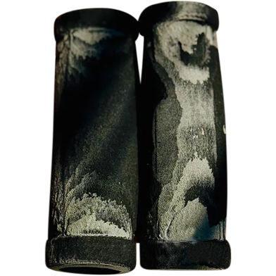 Universal Non-Slip Heat Shrink Motorcycle Handlebar Grip Anti-Vibration Colorful Rubber Grip Glove For All Bikes 1 Pair image