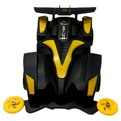 Unleash The Excitement With The Ultimate High-speed Racing Batman Remote Control Toy Car For Kids (Car_batman_rc_b_yellow) Yellow image