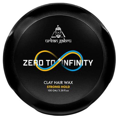 Urbangabru Zero To Infinity Clay Hair Wax - Strong Hold 100gm -343680558 image