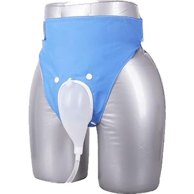 Urine Collector 100 Percent Silicone for Men and Women with Urine Catheter Bags (Men) image