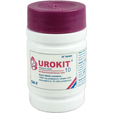 Urokit 1080 mg Tablet 20's Pcs image