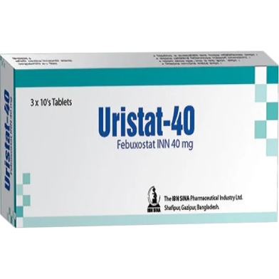 Urostat 40 mg Tablet 10's strip image