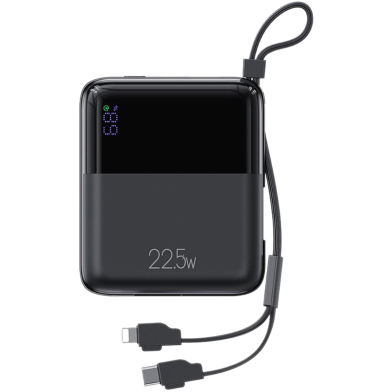Usams US-CD186 PB69 10000mAh Digital Display Power Bank With Lanyard image