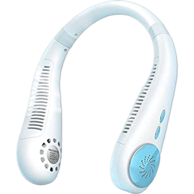 Usb Rechargeable Portable Mini Bladeless Neck Fan Neck Cooler image