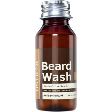 Ustraa Beard Wash Woody Anti-Dandruff - 60 ml -338194941 image