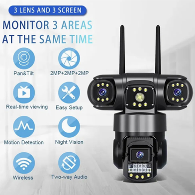 V380 SC28-G 5MP Triple-Lens 4G PTZ Camera Slide 3