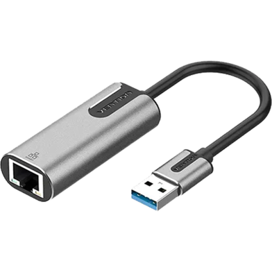 VENTIOM CEWHB USB 3.0-A To Gigabit Ethernet Adapter Gray 0.15M Aluminum Alloy Type image