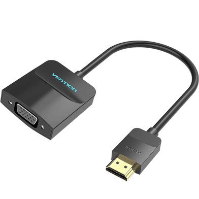 VENTION 42154 HDMI to VGA Converter 0.15M Black Adapter image