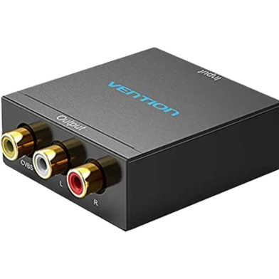 VENTION AEEB0 HDMI to RCA Converter Black Metal Type image