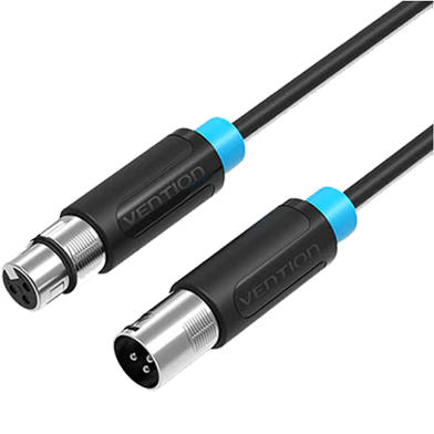 VENTION BBFBL XLR Audio Extension Cable 10M Black image