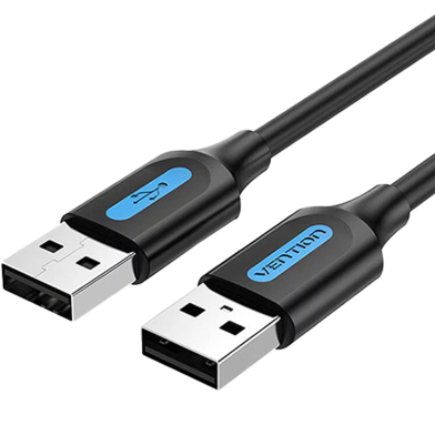 VENTION COJBG USB 2.0 A Male to A Male Cable 1.5M Black PVC Type image