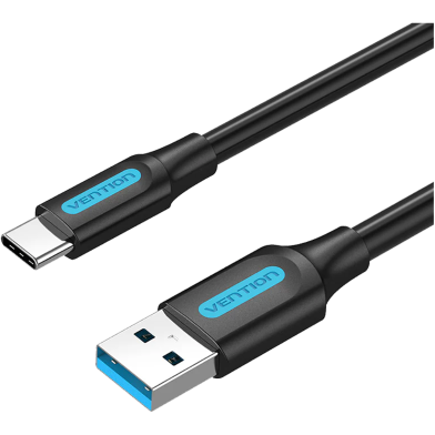 VENTION COZBH USB 3.0 A Male to C Male 2M Cable Black image