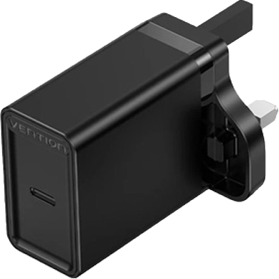 VENTION FADB0-UK 1-port USB-C 20W Wall Charger Black image