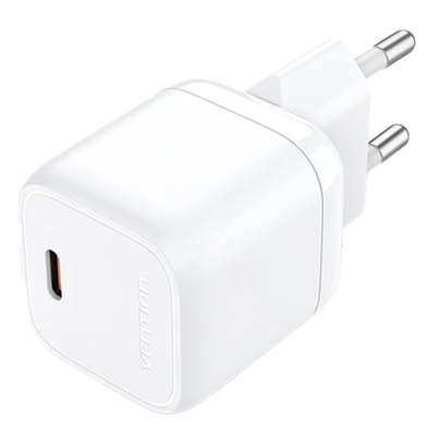 VENTION FAKB0-EU 1-Port USB-C 30W GaN Charger Black image
