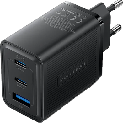 VENTION FERB0-EU 3-Port USB 65/65/30W GaN Charger image
