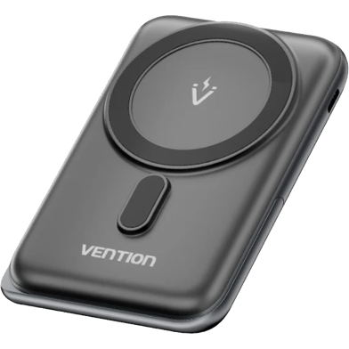 VENTION FHNB0 10000mAh Magnetic 20W Wireless Power Bank Black image