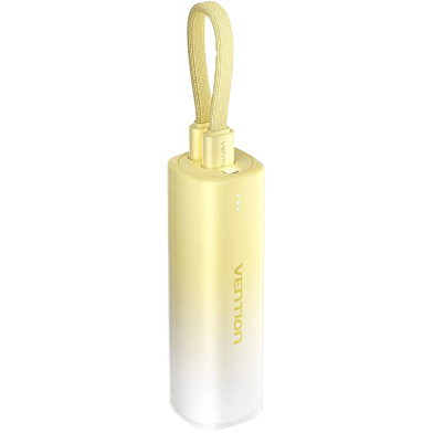 VENTION FHWY0 5000mAh Power Bank 20W Yellow Light Indicator image