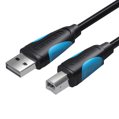 VENTION VAS-A16-B300 USB2.0 A Male to B Male Print Cable 3M Black image